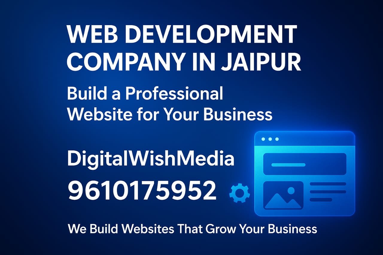 Top Web Development Company in Jaipur