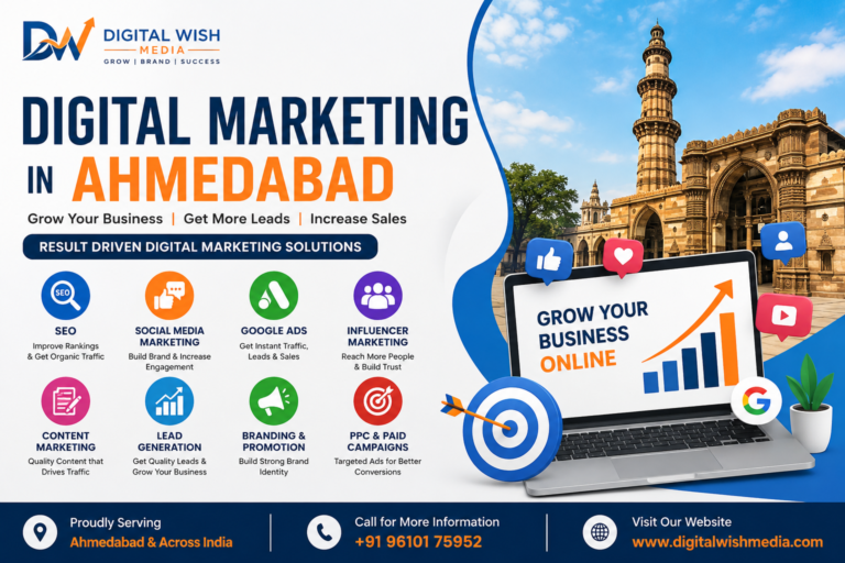 Digital Marketing in Ahmedabad – Complete Digital Growth Solution for Businesses